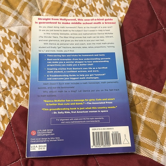 Math Doesn’t Suck by Danica McKellar - Picture 2 of 3